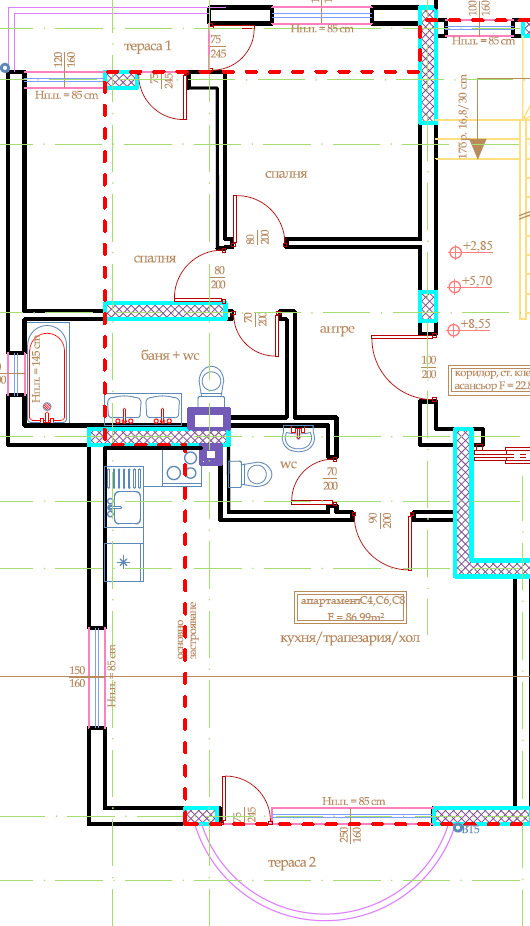 Продава 3-СТАЕН, к.к. Слънчев бряг, област Бургас, снимка 5 - Апартаменти - 52671584