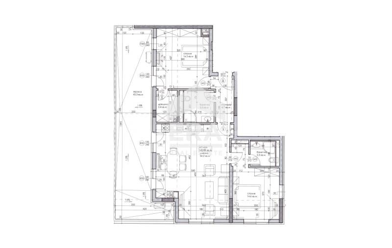 Продава 3-СТАЕН, гр. София, Дружба 2, снимка 3 - Апартаменти - 53914783