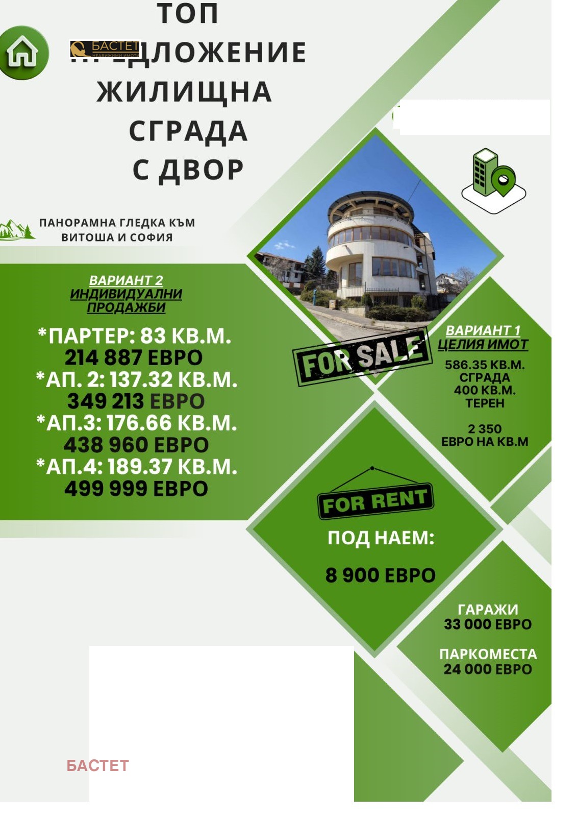 Продава КЪЩА, гр. София, Симеоново, снимка 2 - Къщи - 53577274