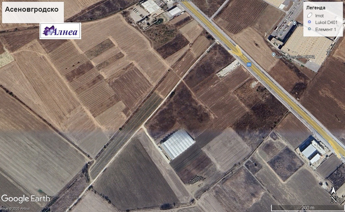 Продава ПАРЦЕЛ, гр. Пловдив, Асеновградско шосе, снимка 2 - Парцели - 49463917