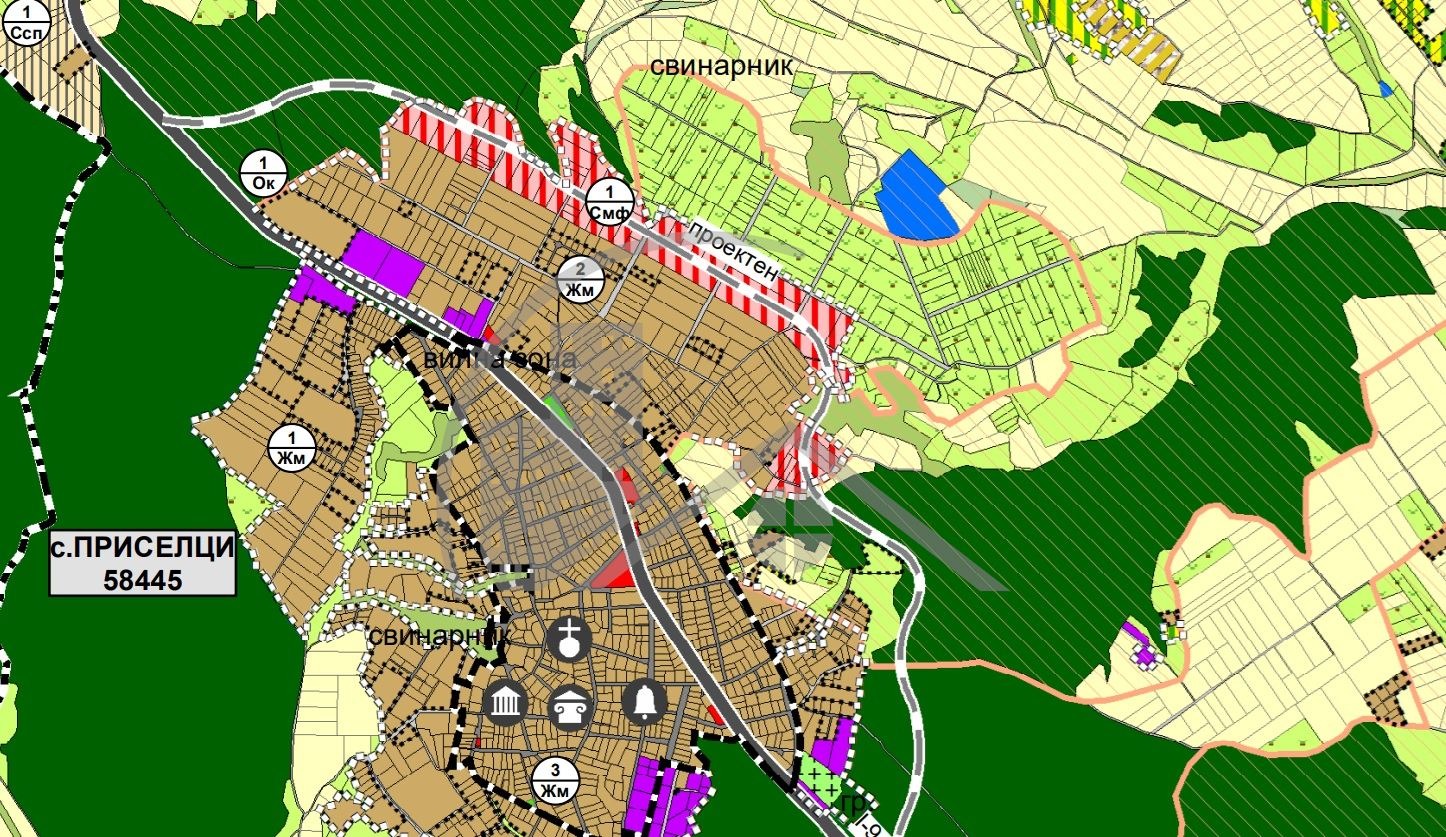 Продава ПАРЦЕЛ, с. Приселци, област Варна, снимка 2 - Парцели - 52982592
