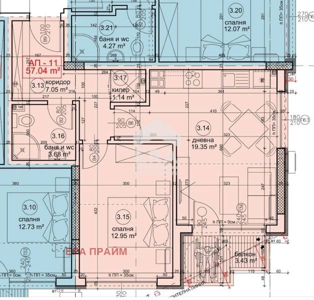 Продава 2-СТАЕН, гр. Варна, Левски 1, снимка 13 - Апартаменти - 54769178