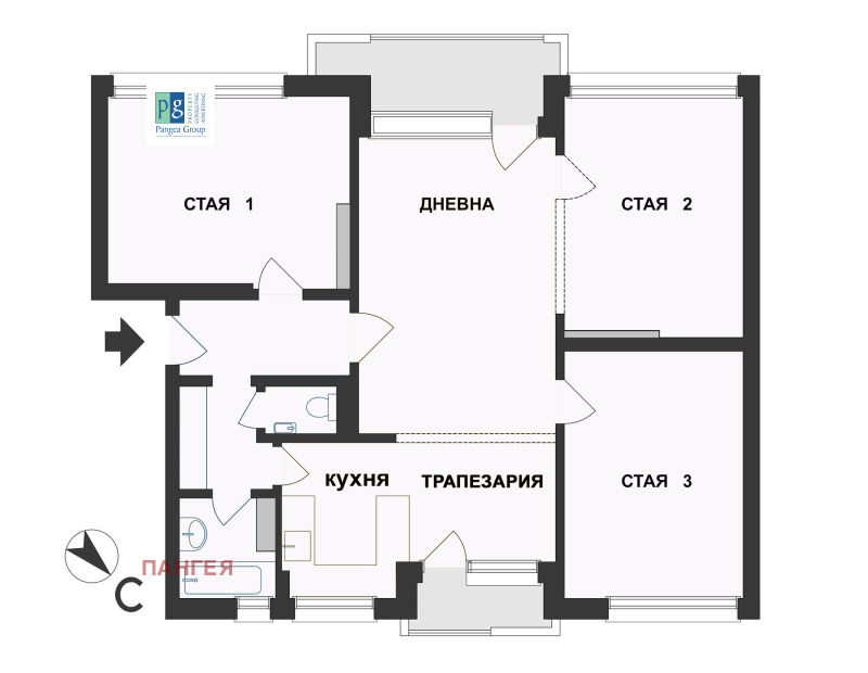 Продава 4-СТАЕН, гр. София, Изток, снимка 10 - Aпартаменти - 47110603