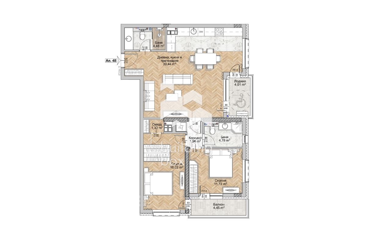Продава 3-СТАЕН, гр. София, Люлин 8, снимка 2 - Апартаменти - 56073138