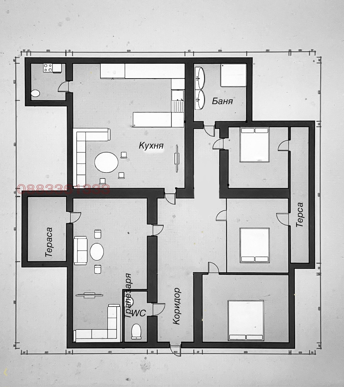 Продава 3-СТАЕН, гр. Велико Търново, Зона Б, снимка 17 - Апартаменти - 53945756