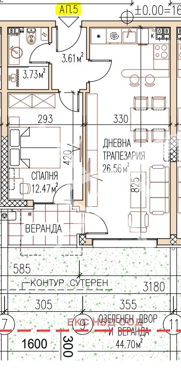 Продава 2-СТАЕН, гр. Пловдив, Остромила, снимка 1 - Aпартаменти - 49294402