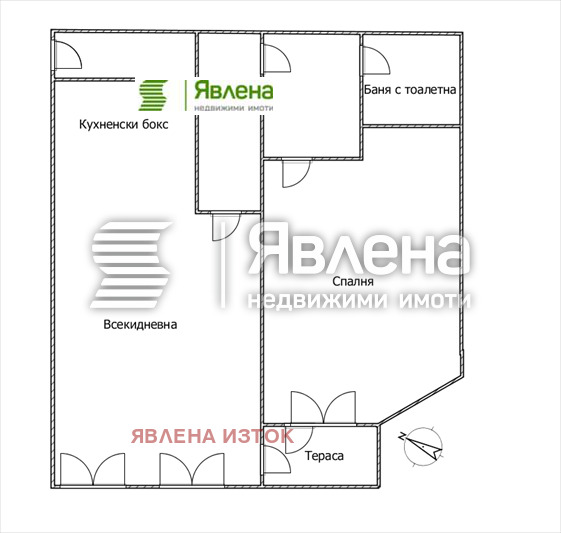 Продаја  1 спаваћа соба Софија , Младост 3 , 78 м2 | 53120265 - слика [9]