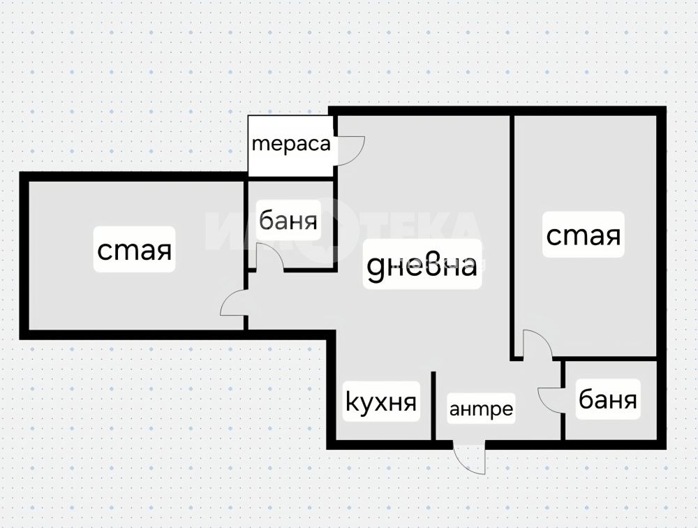 Продава 3-СТАЕН, гр. София, Редута, снимка 4 - Апартаменти - 53630722
