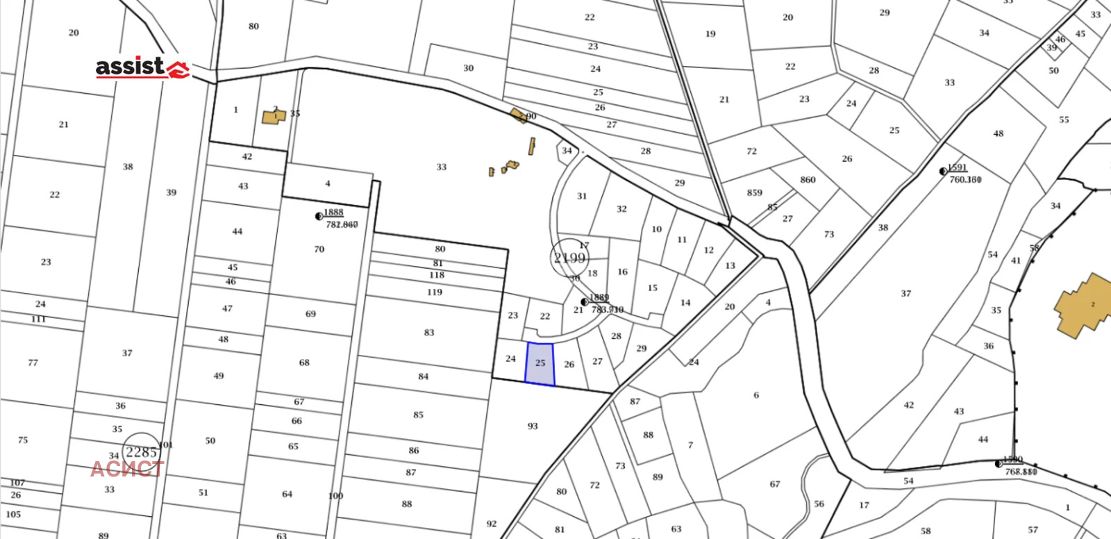 Продава ПАРЦЕЛ, гр. София, гр. Банкя, снимка 2 - Парцели - 44843654