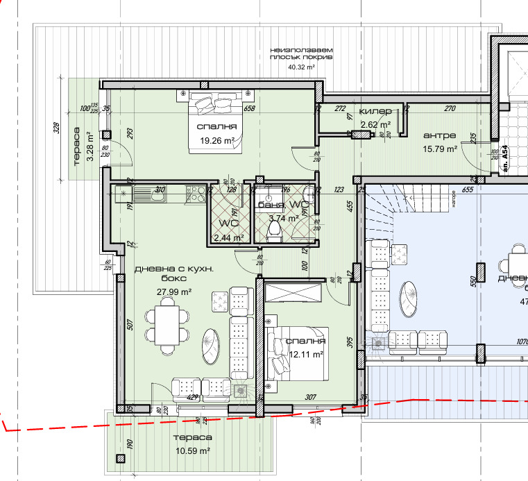 Продава 3-СТАЕН, гр. Варна, Цветен квартал, снимка 3 - Апартаменти - 46832086