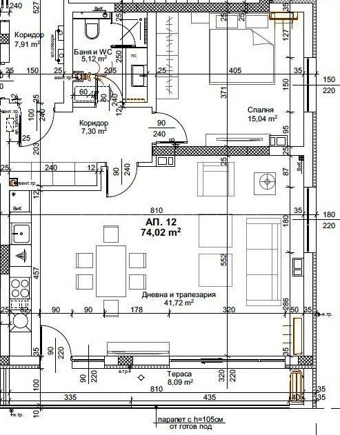 Продава 3-СТАЕН, гр. Пловдив, Христо Смирненски, снимка 7 - Апартаменти - 53181481