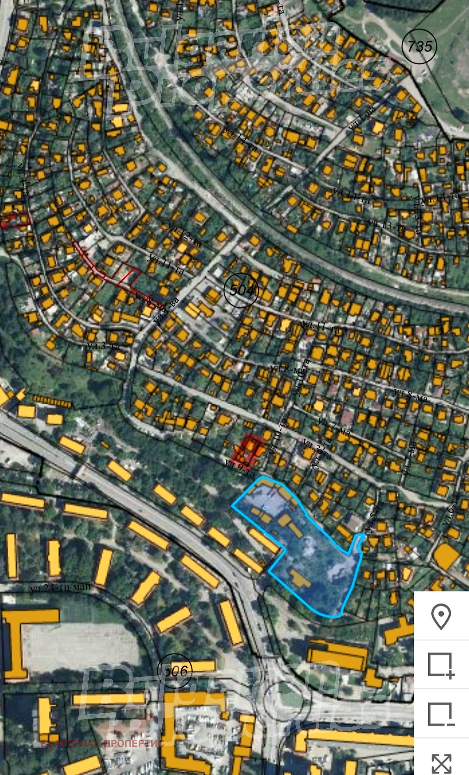 Продава ПАРЦЕЛ, гр. Перник, Център, снимка 3 - Парцели - 55896547