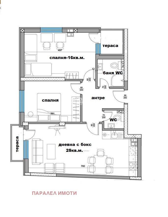 Продава 3-СТАЕН, гр. Пловдив, Христо Смирненски, снимка 2 - Aпартаменти - 47858029