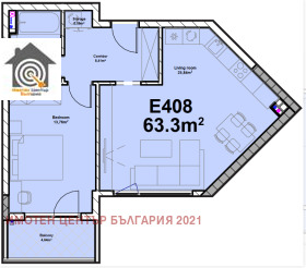 1 bedroom Poligona, Sofia 1