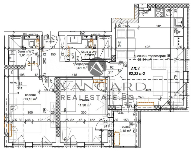 Продава 3-СТАЕН, гр. Пловдив, Христо Смирненски, снимка 2 - Aпартаменти - 47255993