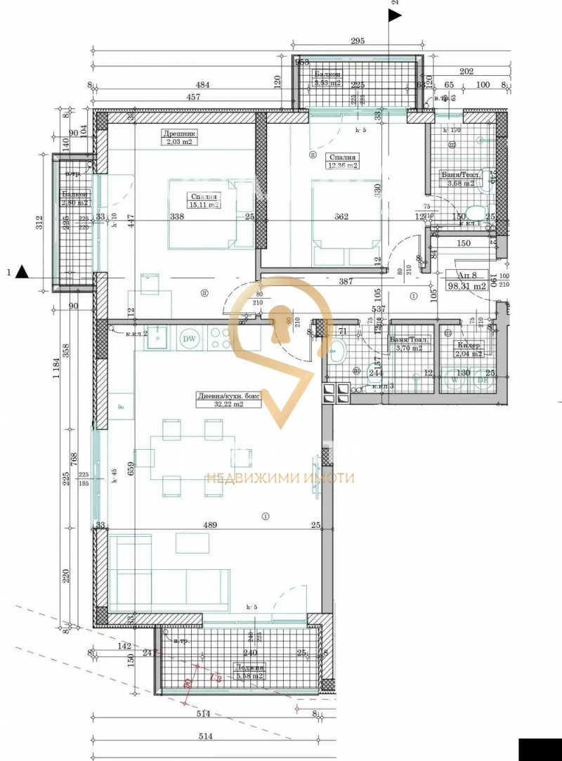 Zu verkaufen  2 Schlafzimmer Warna , Winiza , 102 qm | 47992383 - Bild [5]