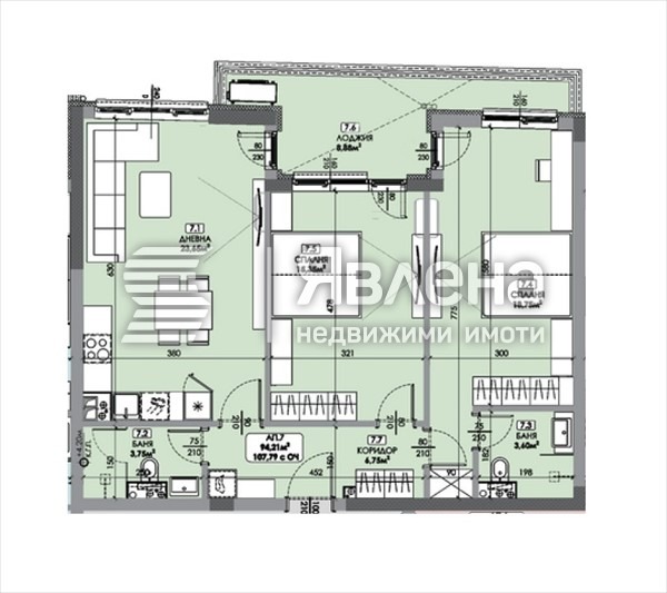 Продава 3-СТАЕН, гр. София, Люлин 9, снимка 2 - Апартаменти - 56730466