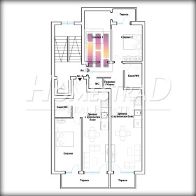 1 Schlafzimmer Zentar, Sofia 1