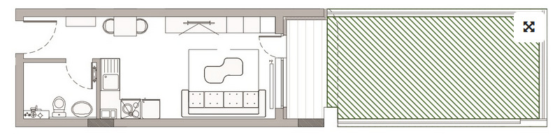 Te koop  Studio Sofia , Malinova dolina , 32 m² | 76924077 - afbeelding [6]