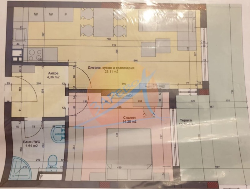 In vendita  1 camera da letto Burgas , Sarafovo , 80 mq | 81938047 - Immagine [4]
