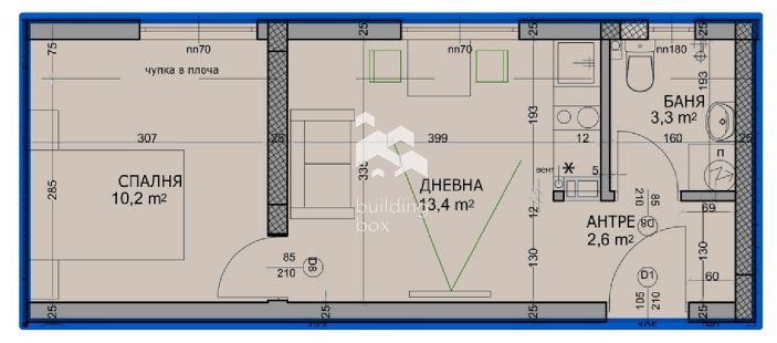 Продава 2-СТАЕН, гр. Пловдив, Христо Смирненски, снимка 3 - Апартаменти - 54004554