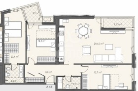 4-СТАЕН, 142 m2
