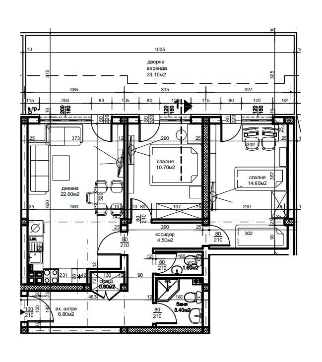 Продава 3-СТАЕН, гр. Пловдив, Остромила, снимка 2 - Aпартаменти - 43831050