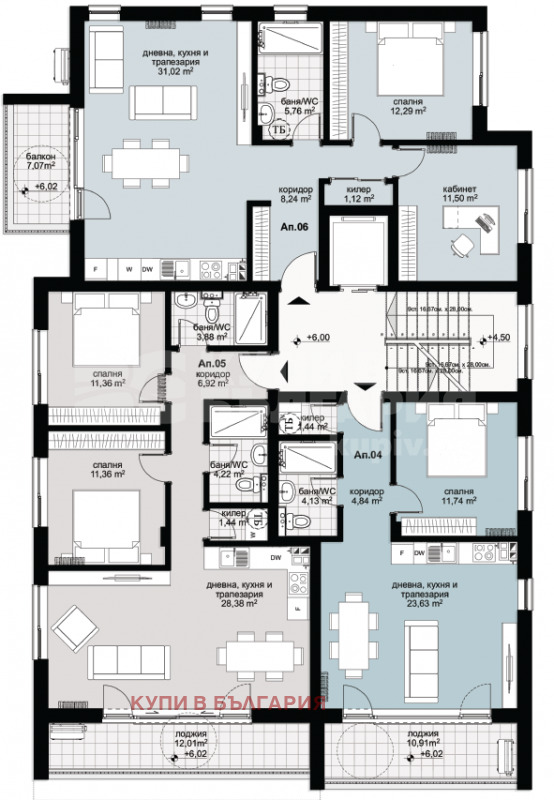 Na prodej  1 ložnice Varna , Vinica , 74 m2 | 16766230 - obraz [6]