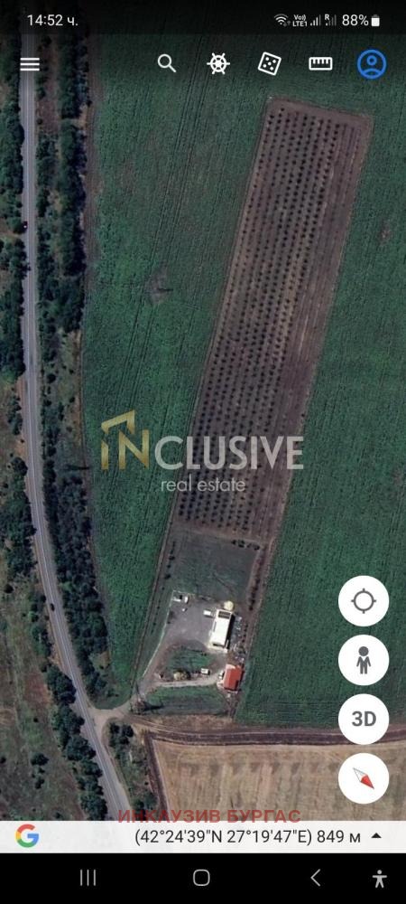 Продава ПАРЦЕЛ, с. Константиново, област Бургас