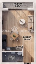 Продава 1-СТАЕН, гр. Пловдив, Кючук Париж, снимка 2