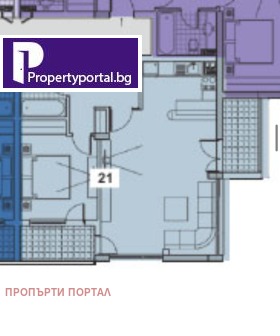 1 dormitorio Simeonovo, Sofia 6