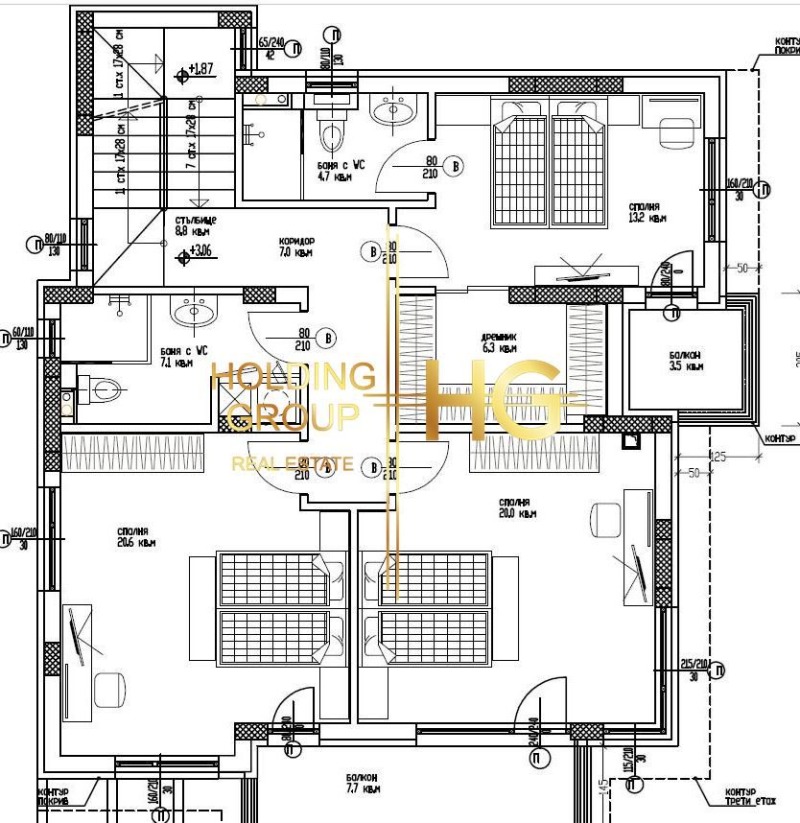 En venta  Casa Varna , m-t Gorna Traka , 341 metros cuadrados | 97516478 - imagen [5]