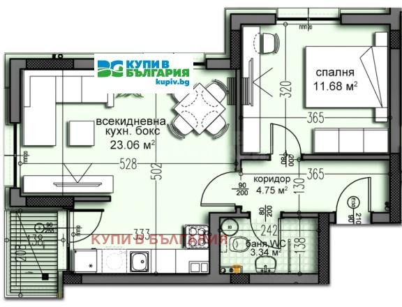 Продава 2-СТАЕН, гр. Варна, Изгрев, снимка 10 - Апартаменти - 52605938