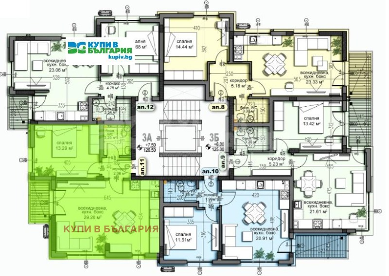 Продава 2-СТАЕН, гр. Варна, Изгрев, снимка 11 - Апартаменти - 52605938