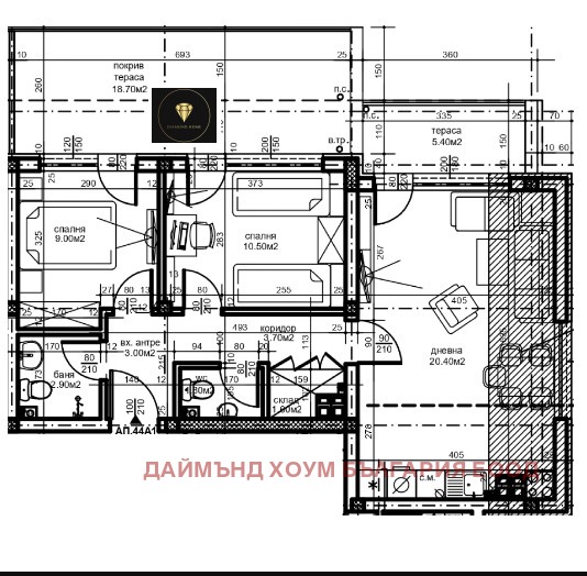 Продава 3-СТАЕН, гр. Пловдив, Южен, снимка 2 - Aпартаменти - 47449571