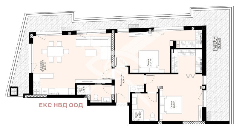 Продава 3-СТАЕН, гр. Пловдив, Христо Смирненски, снимка 1 - Aпартаменти - 49070466