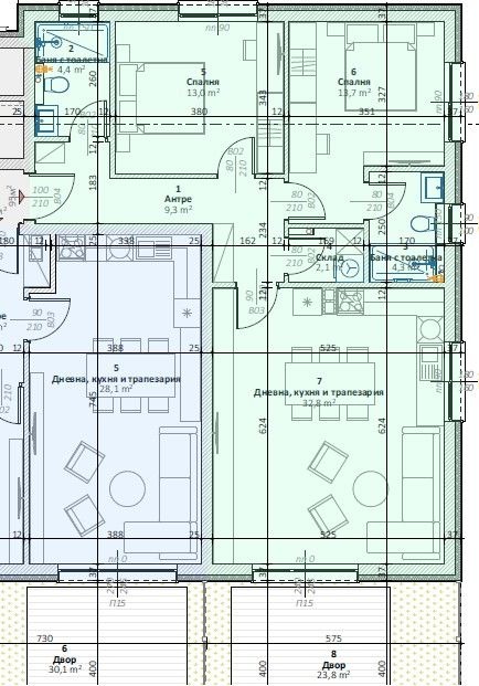 Продава 3-СТАЕН, гр. Пловдив, Коматево, снимка 3 - Апартаменти - 52375765