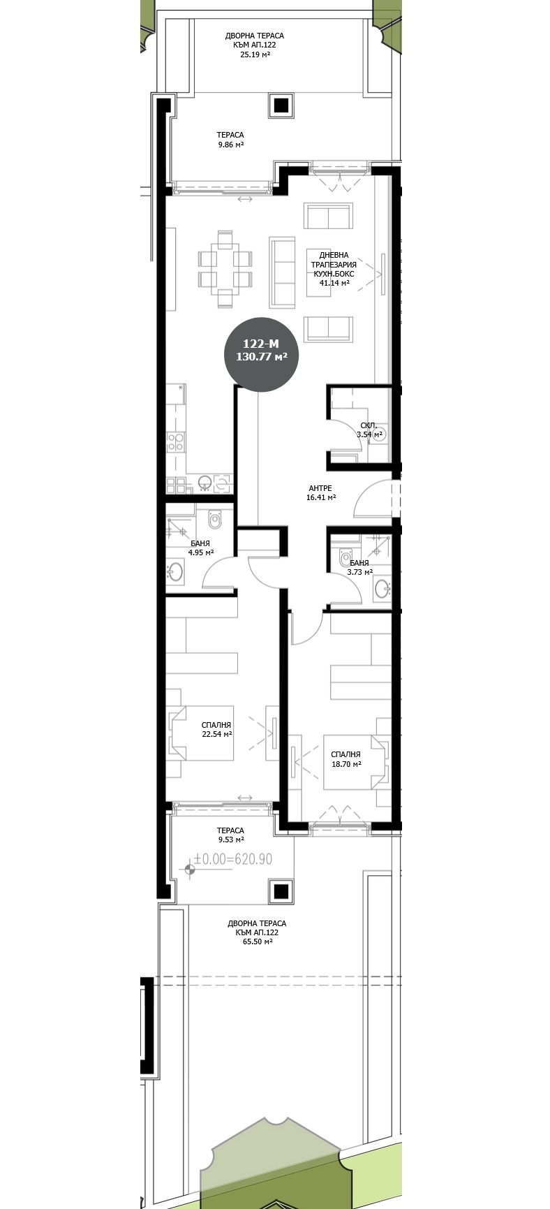Продава 3-СТАЕН, гр. София, Витоша, снимка 12 - Апартаменти - 53108149