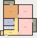 Продава 2-СТАЕН, град Русе, Център • 112500 € / 220030.88 лв. • 69653014 1