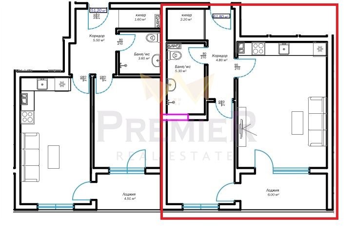 Продава 2-СТАЕН, гр. Варна, Възраждане 3
