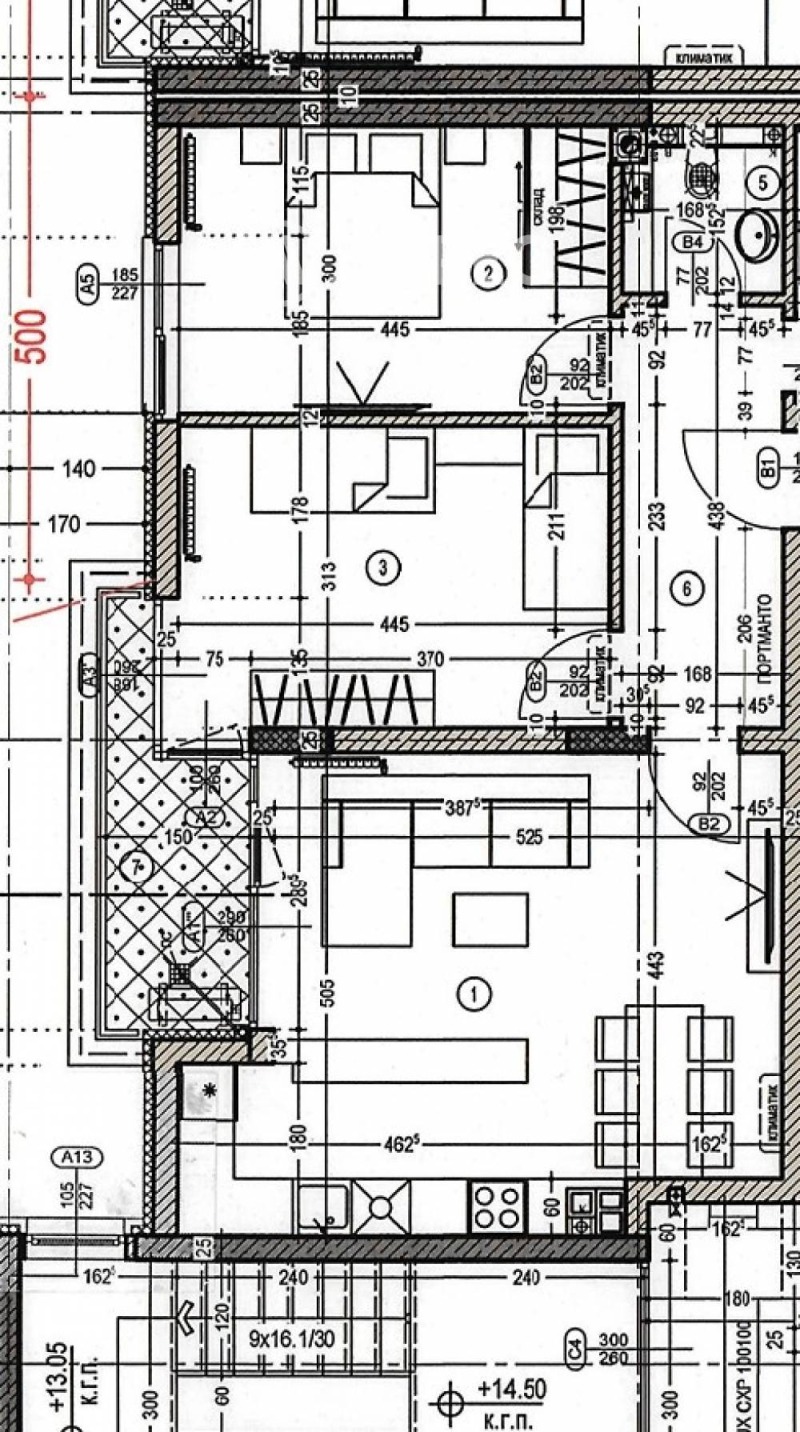 Till salu  2 sovrum Sofia , Manastirski livadi , 103 kvm | 40238871 - bild [2]