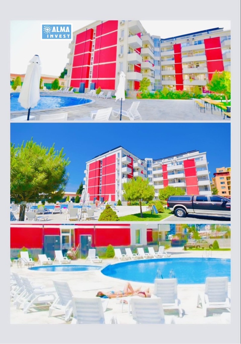 На продаж  1 спальня область Бургас , к.к. Слънчев бряг , 55 кв.м | 87714212