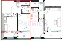 Продава 2-стаен град Варна Възраждане 3 - [1] 