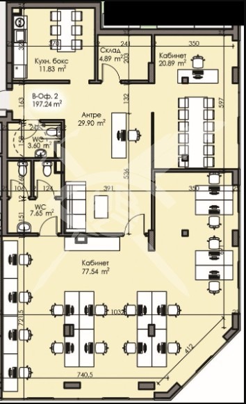 Продава ОФИС, гр. Бургас, Изгрев, снимка 1 - Офиси - 47977975