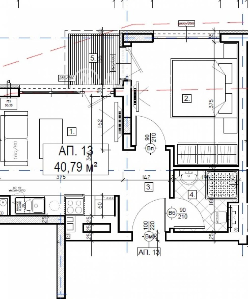 Продава  2-стаен град София , Младост 4 , 48 кв.м | 26182399 - изображение [4]