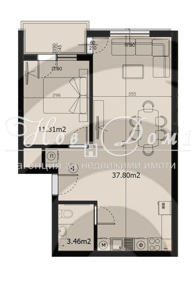 Продава  2-стаен град Варна , Владислав Варненчик 2 , 75 кв.м | 34313129 - изображение [4]