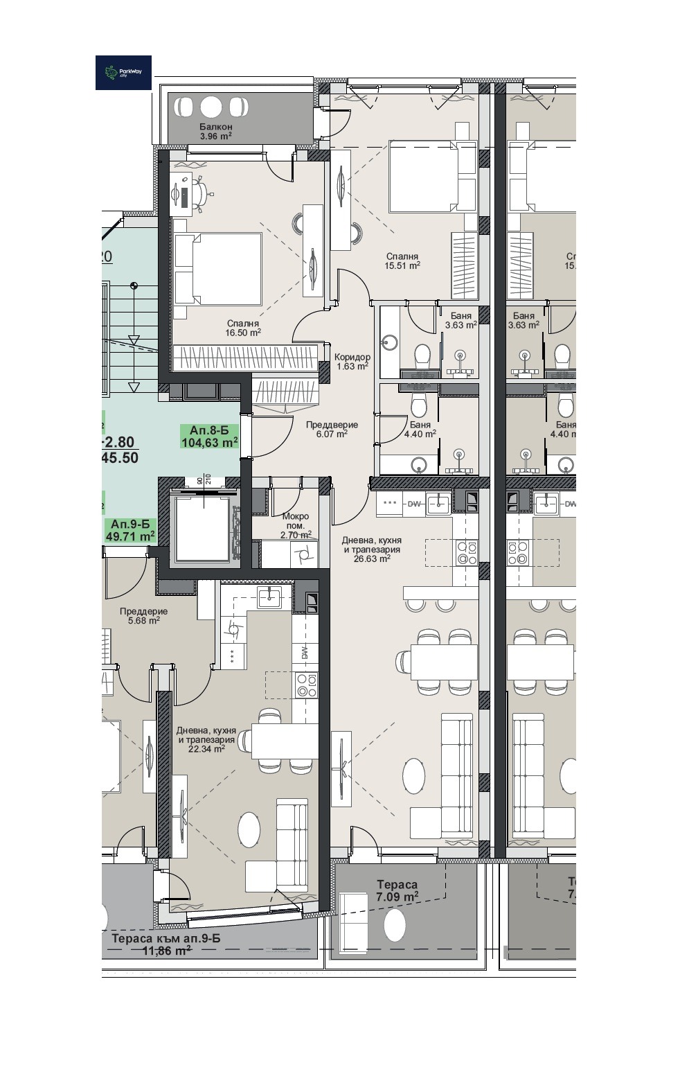 Продава 3-СТАЕН, гр. София, Витоша, снимка 11 - Апартаменти - 54300769