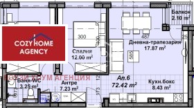 2 chambres m-t Gardova glava, Sofia 3