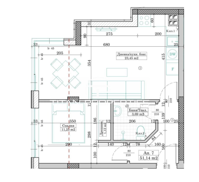 Продава 2-СТАЕН, гр. Варна, Левски 1, снимка 5 - Aпартаменти - 49177583