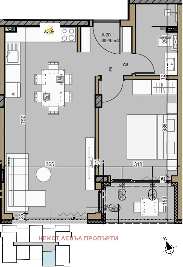 Продава  2-стаен град София , Малинова долина , 66 кв.м | 65895888